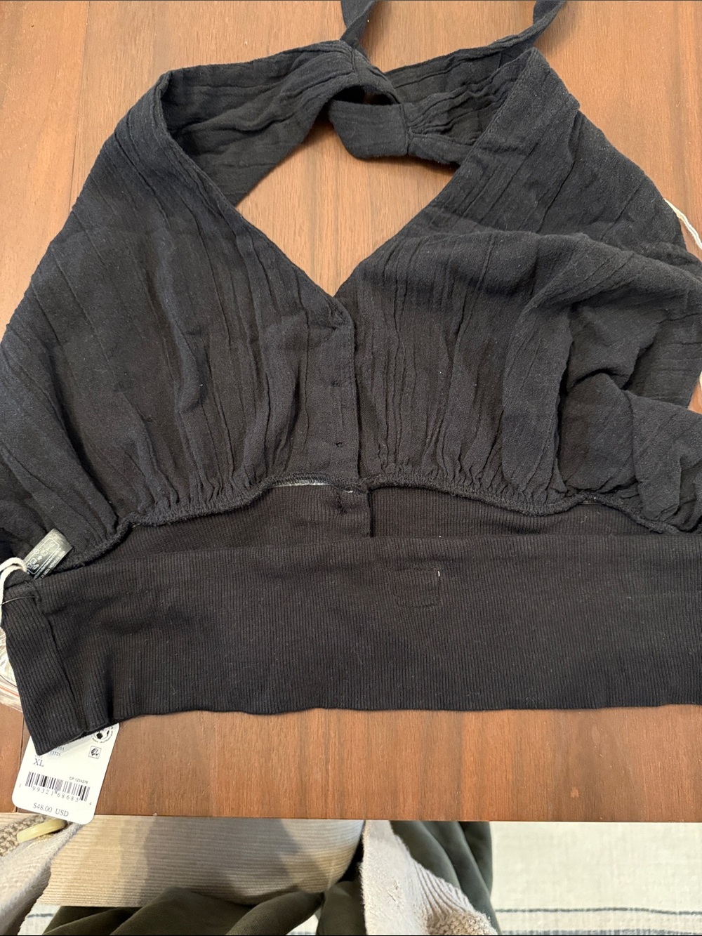 NWT FREE PEOPLE HAVANA HALTER TOP - Picture 7 of 8